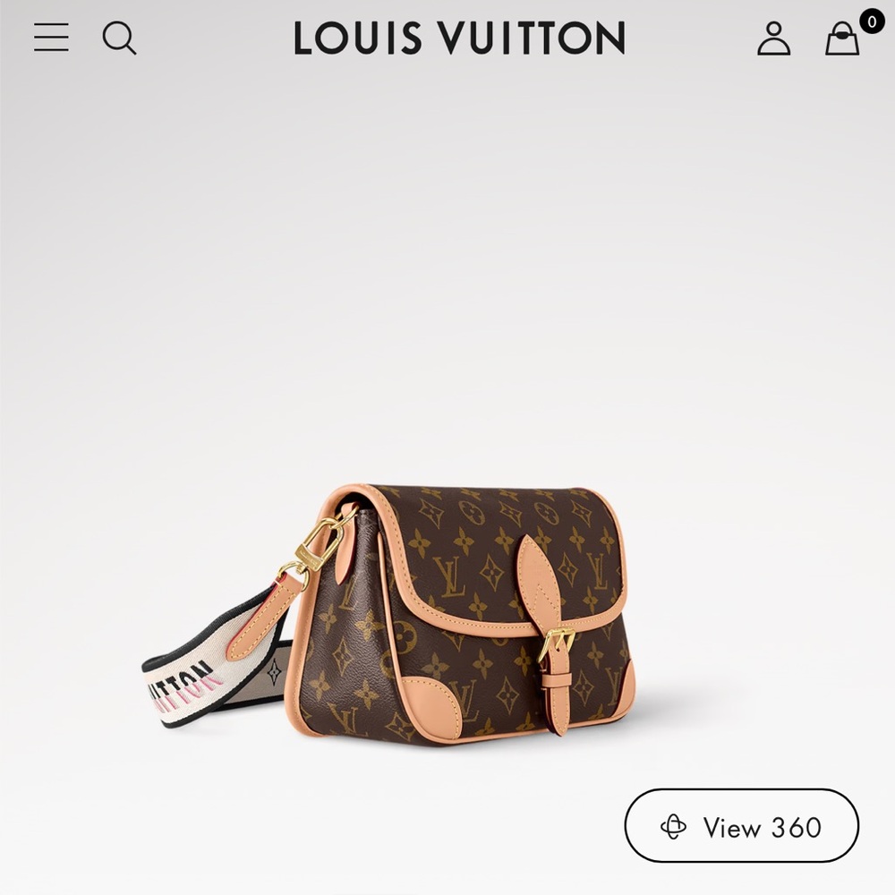Louis Vuitton Diane NM Satchel
Monogram